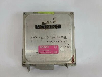 BMW 1984-1985 E30 325E E28 528E Bosch Motronic ECU Piezas 0261200021 Usado Foto 1 de 3