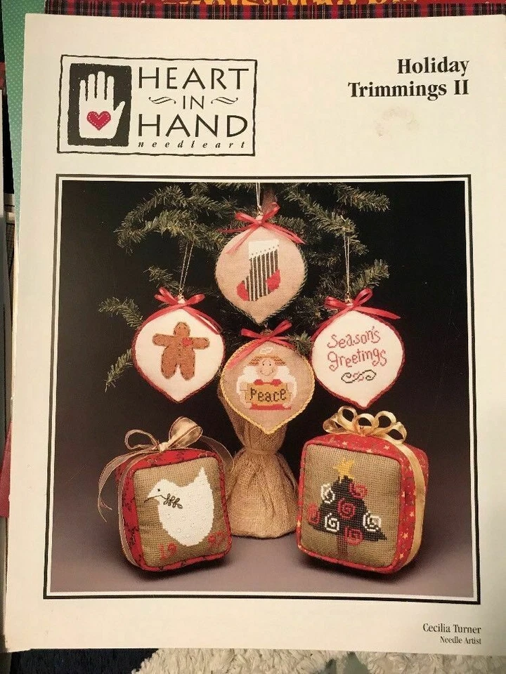 Cross Stitch Pattern Booklet: Holiday Trimmings II (Heart in Hand) - Image 1 of 1