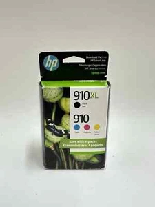 HP Original 910XL Schwarz 910 Cyan Magenta und Gelb Combo Set EXP 11/2026 - Bild 1 von 4