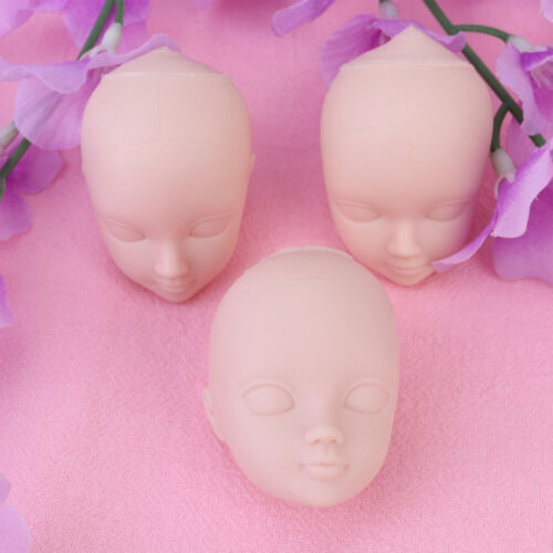 Baby Doll Head DIY Replacement Painting Body Part Plastic Makeup Supplies 10pcs