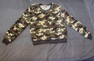 Faux fur long sleeve top - Picture 1 of 4