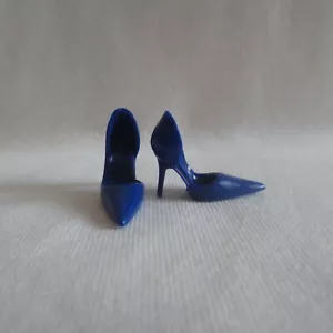 NEW! 2022 Barbie Dia De Los Muertos Doll Navy Blue High Heel Shoes ~ Clothing - Picture 1 of 7