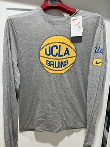 Brand New UCLA Fast Break Men's Nike College Long-Sleeve T-Shirt Sz. Medium - Picture 1 of 5
