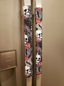 Cubiertas de mango de lavavajillas para horno refrigerador Skulls Webs & Roses - Imagen 1 de 4