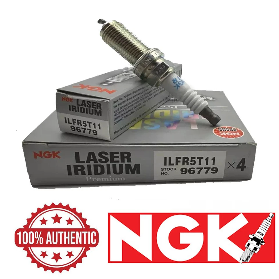 4 японские лазерные иридиевые свечи зажигания NGK для Toyota RAV4 2,5 л 2,5 л L4 2009–2017 годов выпуска - Изображение 1 из 1