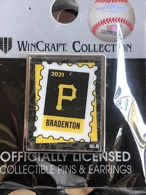 1.25”X 1” PITTSBURGH PIRATES SPRING TRAINING lapel PIN MLB LICENSED by WinCrft - Image 1 of 2