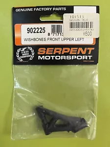 Serpent 902225 WISHBONES FRONT UPPER LEFT 950 950r Nitro Car 1/8 - Picture 1 of 1