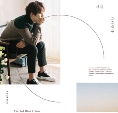 K-POP KYUHYUN SUPER JUNIOR 3rd Mini Album [I WAIT FOR YOU] CD+P.Book+2p Postcard Foto 1 de 3