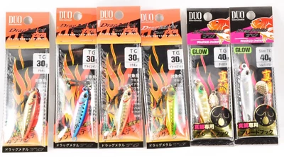 DUO Drag Metal Cast 30g / Madai 40g Lot of 6 Used Unused Bait Lure Fishing lead - image 1 of 4