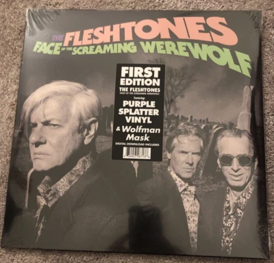 THE FLESHTONES Face of the Screaming Werewolf LP New PURPLE VINYL Halloween RSD - Image 1 of 2