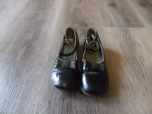 SCARPE DA COLLEZIONE BELLES N BEAUX NERE DA BAMBINA LUNGHE 6 3/4 POLLICI - Foto 1 di 3