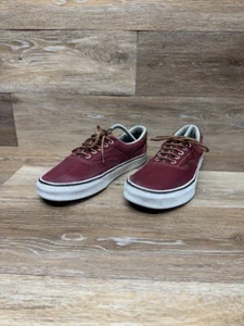Zapatilla deportiva Vans Era 59 roja de lona/cuero para hombre talla 11,5 - Imagen 1 de 8