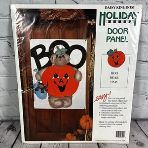 Daisy Kingdom Large 3545 Halloween Pumpkin Boo Bear Door Panel Fabric Cut Sew - Picture 1 of 5