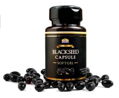 AL KHAIR 60 x STRONG Cold pressed Black Seed Oil Capsules 500mg Nigella Sativa / Kalonji