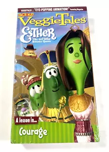 VeggieTales Esther Girl Who Became Queen VHS Videokassette Christliche Lektion Mut - Bild 1 von 10