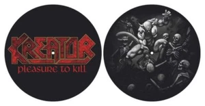 KREATOR pleasure to kill DJ TURNTABLE twin SLIPMAT SET PACK sealed - Picture 1 of 3