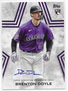 2023 Topps Update Baseball Stars Autograph #BSABD Brenton Doyle Colorado Rockies - Picture 1 of 2