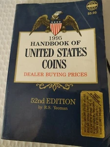 Blue Book of United States Coins, 52nd Edition by R S Yeoman, 1995 - Picture 1 of 1