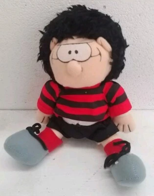 Vintage Dennis The Menace Plush 25cm Beano Dennis And Gnasher (H) - Image 1 of 2