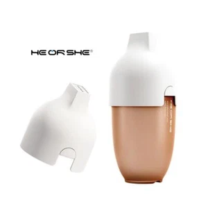 HE OR SHE Ultra Wide Neck Baby Bottle 240ml White - Picture 1 of 13