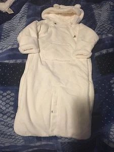 Traje de invierno Baby Gap nieve blanco roto talla 6-12 meses NUEVO - Imagen 1 de 6