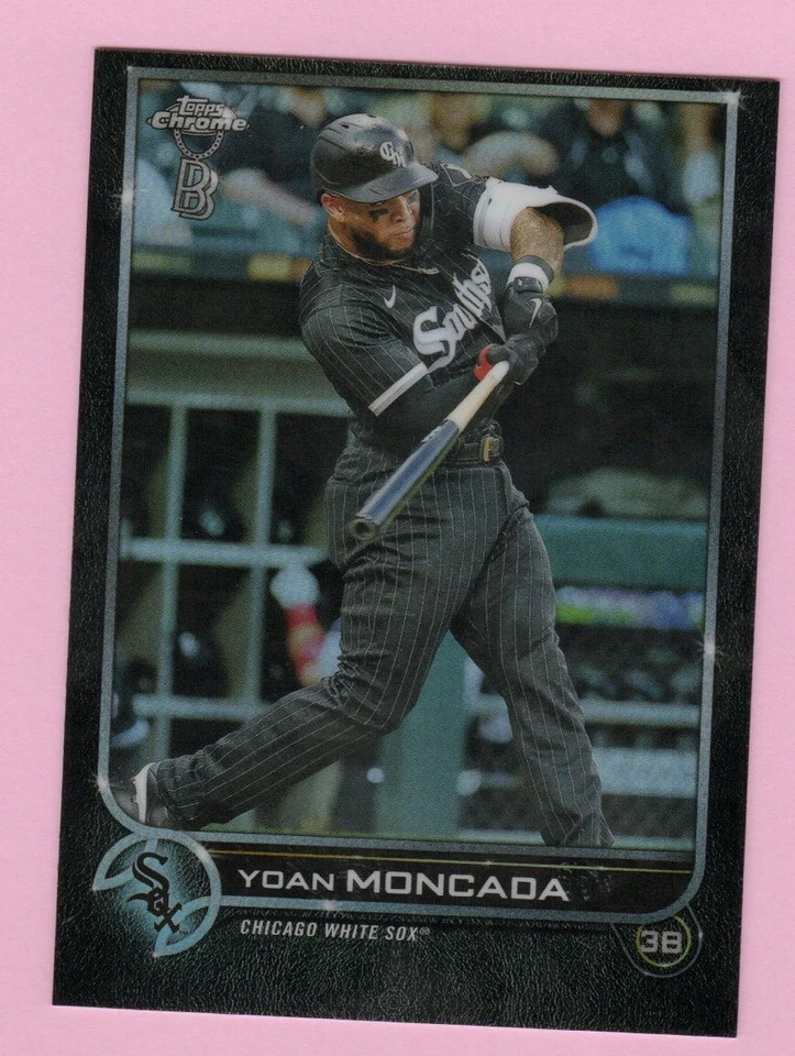 2022 Topps Chrome Ben Baller #127 Yoan Moncada Chicago White Sox - Image 1 of 1