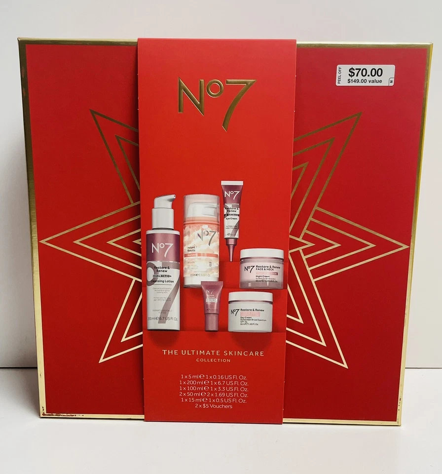 Nº 7 The Ultimate Skincare Collection. Restaurar y Renovar - Caducidad 11/2025 NUEVO Foto 1 de 4