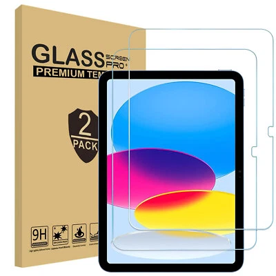 2 Pack Tempered Screen Protector For Amazon Fire/Galaxy Tab/ iPad/ Lenovo Tablet - Image 1 of 2