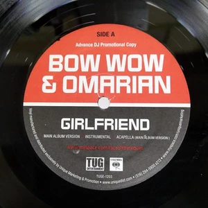 BOW WOW GIRLFRIEND T.U.G. ENTERTAINMENT TUGE1203 Germany Vinyl 12 - Bild 1 von 1