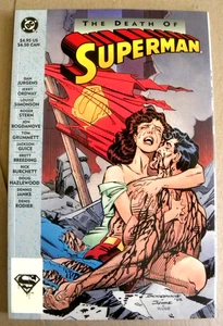 DC 1993 Superman THE DEATH OF SUPERMAN tpb NM 1st Editon 1st Print - Bild 1 von 7