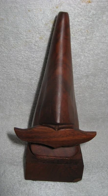 Suporte para óculos feito à mão em forma de nariz especificações de óculos com bigode - Imagem 1 de 4