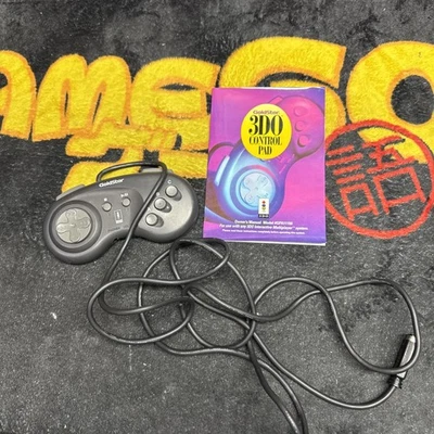 Goldstar 3DO Video Game Controller Control Pad GPA111M Wired With Instructions - Image 1 of 4