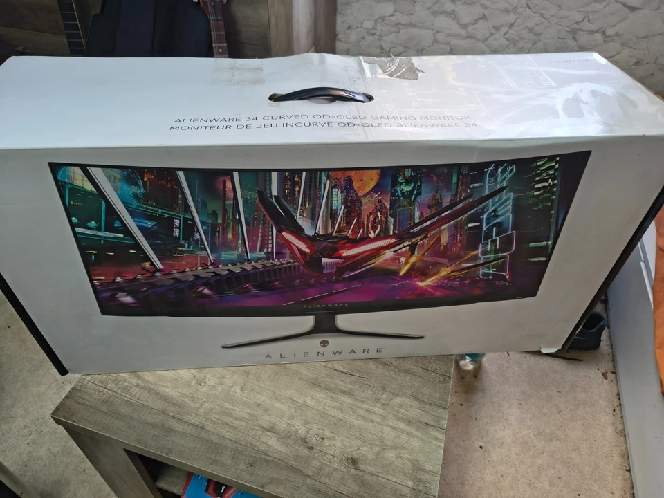 Dell Alienware AW3423DW 34,18 Zoll Curved Gaming Monitor 175Hz OLED 3440x1440  - Bild 1 von 4