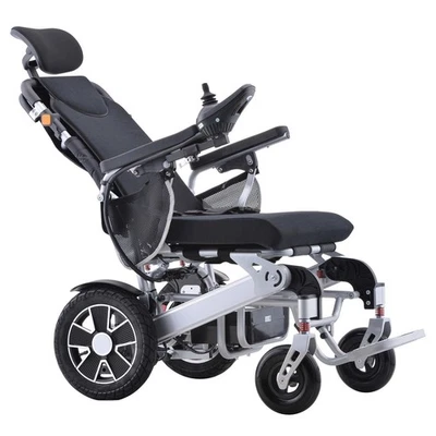 Elektrischer Faltrollstuhl mit Fernbedienung – Leicht & Stabil – bis 150 kg - Bild 1 von 4