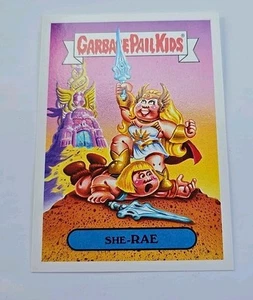 Topps Gpk 2018 We Hate The 80’s SHE-RAE 2A CARTOONS STICKER - Picture 1 of 2