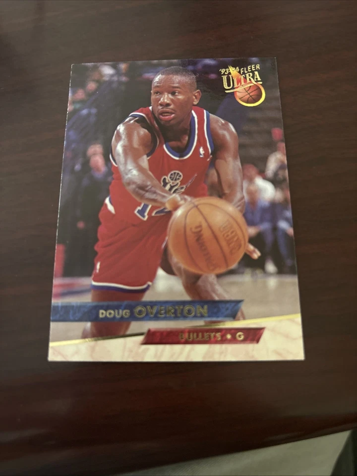 1993-94 Fleer Ultra Doug Overton Washington Bullets #358 - Image 1 of 1