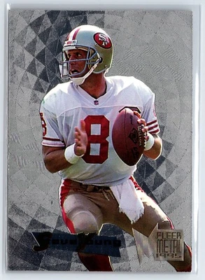 1995 Fleer Metal Silver Flashers #50 Steve Young 49ers - Image 1 of 2