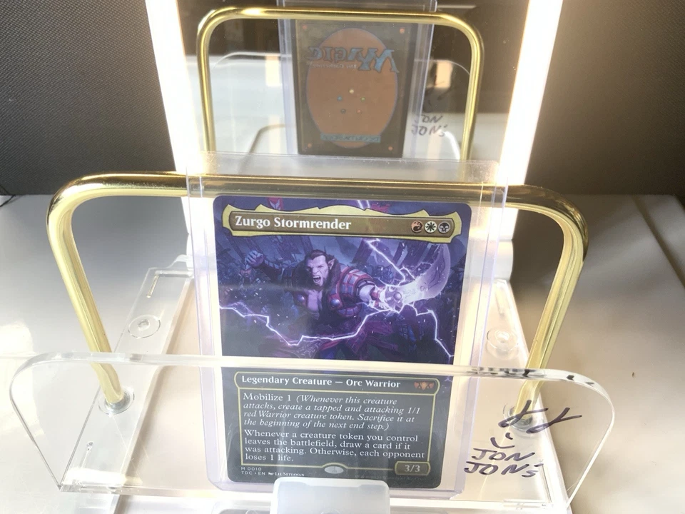 Mint/Near-Mint 1 x MTG Zurgo Stormrender  Borderless Commander - Image 1 of 1