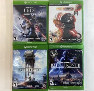 Xbox One Star Wars Battlefront 1 y 2, Squadrons y Jedi Fallen Order - Imagen 1 de 9