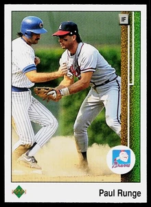 1989 Upper Deck Paul Runge #55 Atlanta Braves - Picture 1 of 2