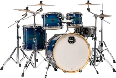 Mapex Armory 5-piece Rock Shell Pack - Blue Wave Burst - Image 1 of 3