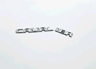 Chevrolet Cavalier 2000-2005 emblema cromado trasero logotipo insignia símbolo roto Foto 1 de 4