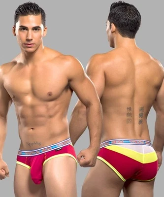 Andrew Christian 2015 Vintage 9792 Trophy Boy Display Brief Red Medium - Image 1 of 4