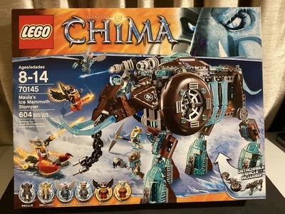 Lego Chima Maula's Ice Mammoth Stomper 70145 Snow Walker Mottrot Strainor 2014 - Image 1 of 4
