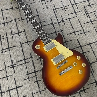 Custom LP electric guitar, Chibson quilted maple top, gold hardware - Image 1 of 4