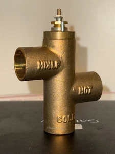 Mixing Valve Domestic Hot H2O Tempering Valve 3/4" Various Outdoor Wood Furnaces - Picture 1 of 3