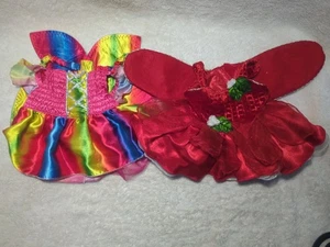 Costruisci-A-Orso Fata 2 Abiti Costume Vestiti - Foto 1 di 5