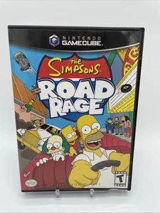 Simpsons Road Rage Nintendo GameCube Complete CIB Black Label - Picture 1 of 7