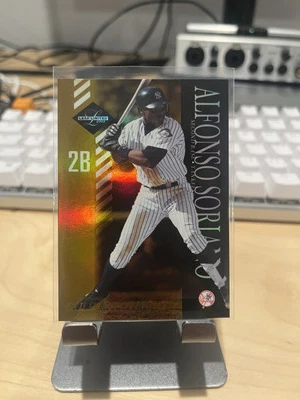 2003 Leaf Limited #137 Alfonso Soriano  /50 Yankees Gold Spotlight - Image 1 of 2