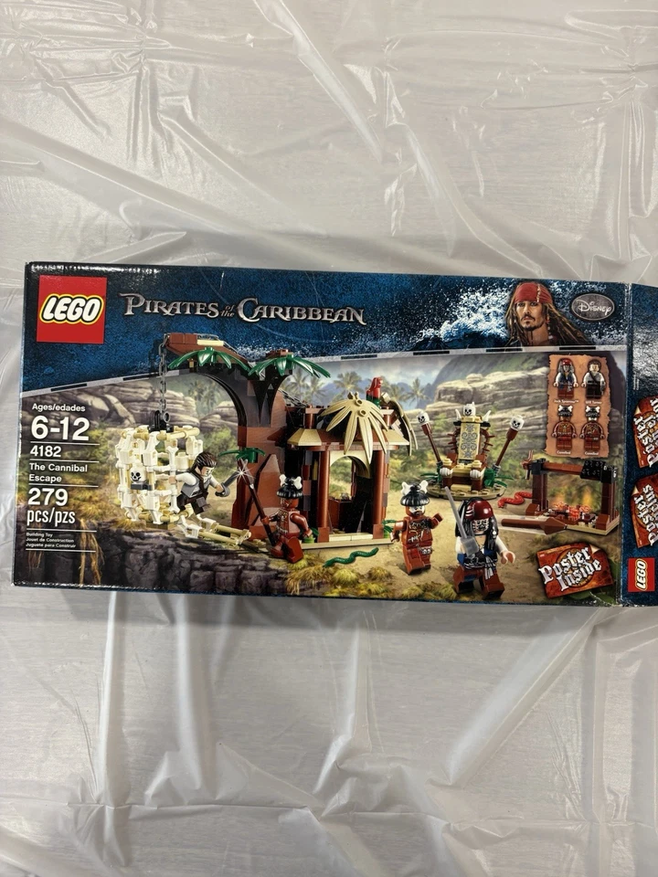 LEGO 4182 "Escape from Cannibal Island" Pirates [Open] Hard to find - Image 1 of 4